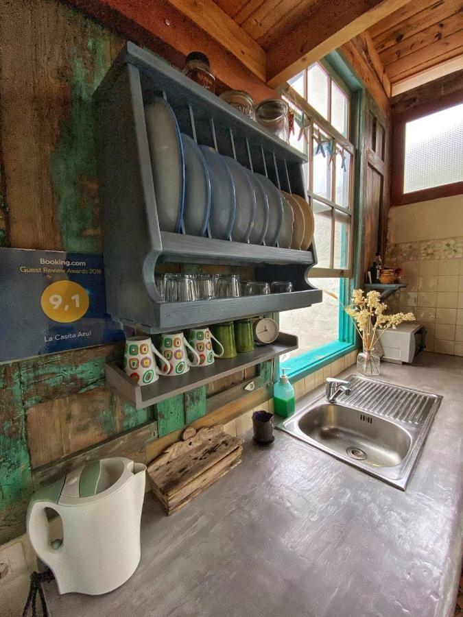 Willa La Casita Azul Caleta de Interián Zewnętrze zdjęcie